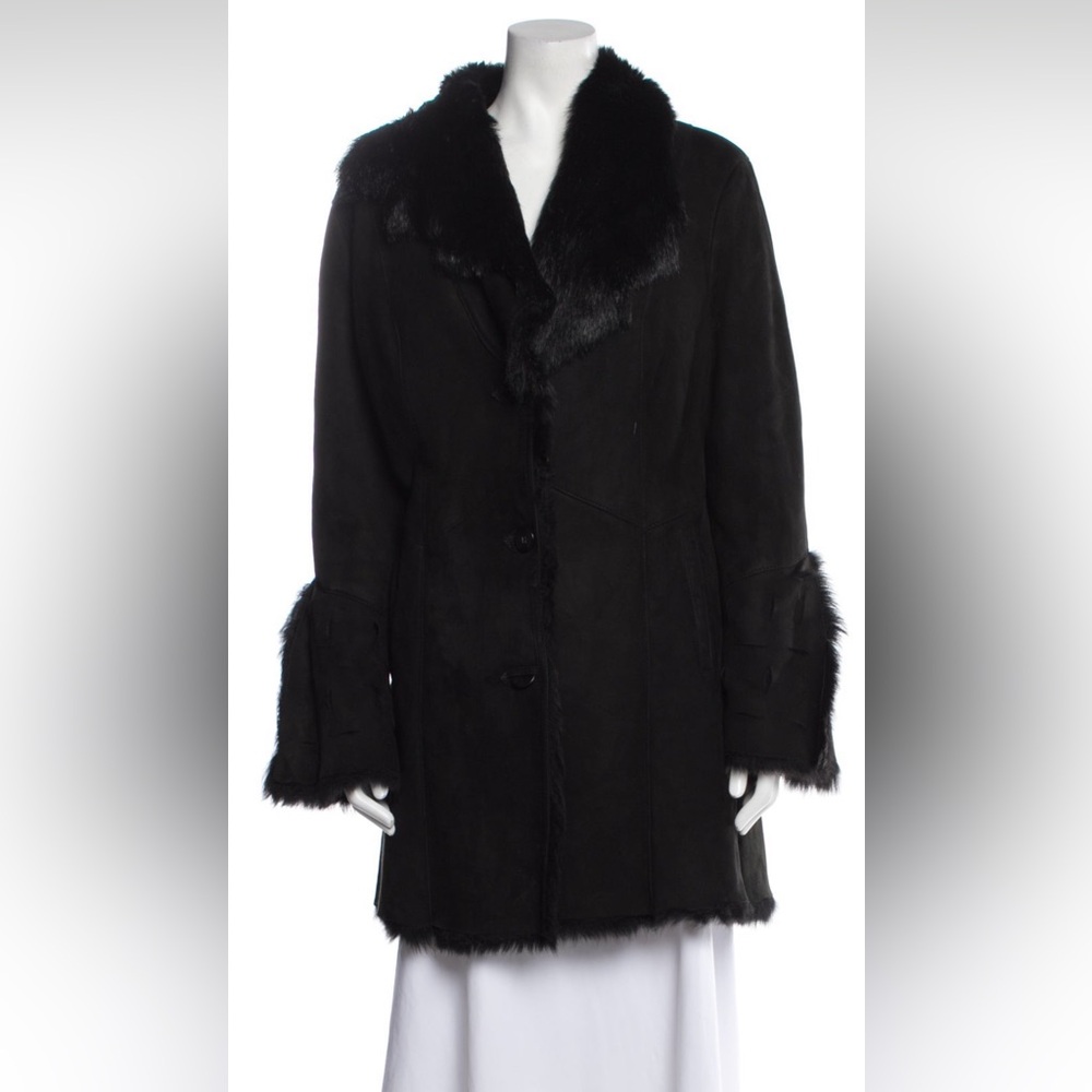 Di Bello 100% Shearling Coat